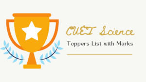 CUET Science Toppers 2025