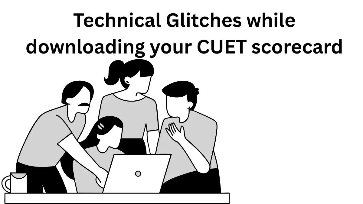 Getting errors while downloading CUET 2025 Scorecard