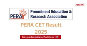 PERA CET Result 2025
