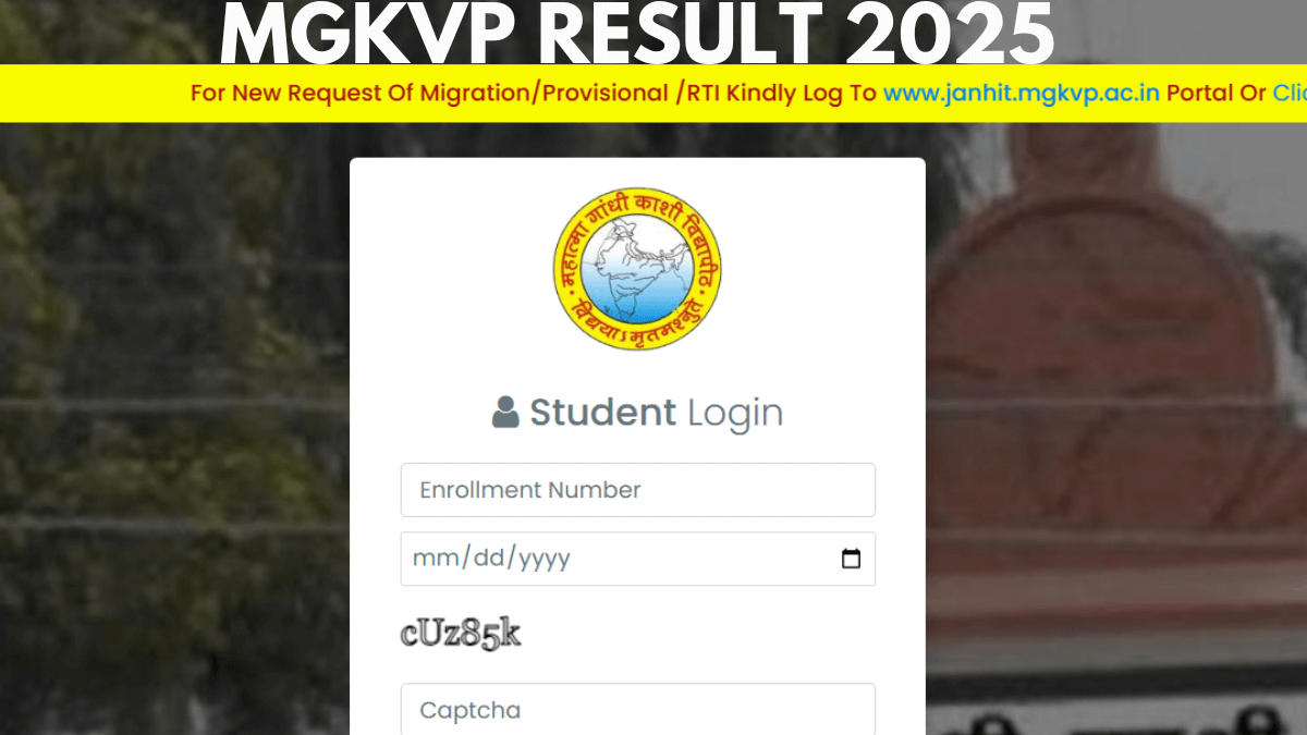 MGKVP Result 2025