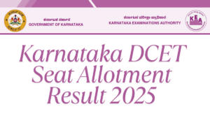 Karnataka DCET Seat Allotment Result 2025