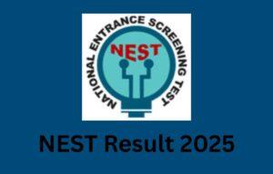 NEST Result 2025