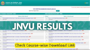 JNVU Results