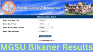 MGSU Result 2025