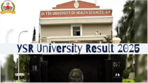 YSR University Results 2025
