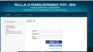 PU LLB Result 2025