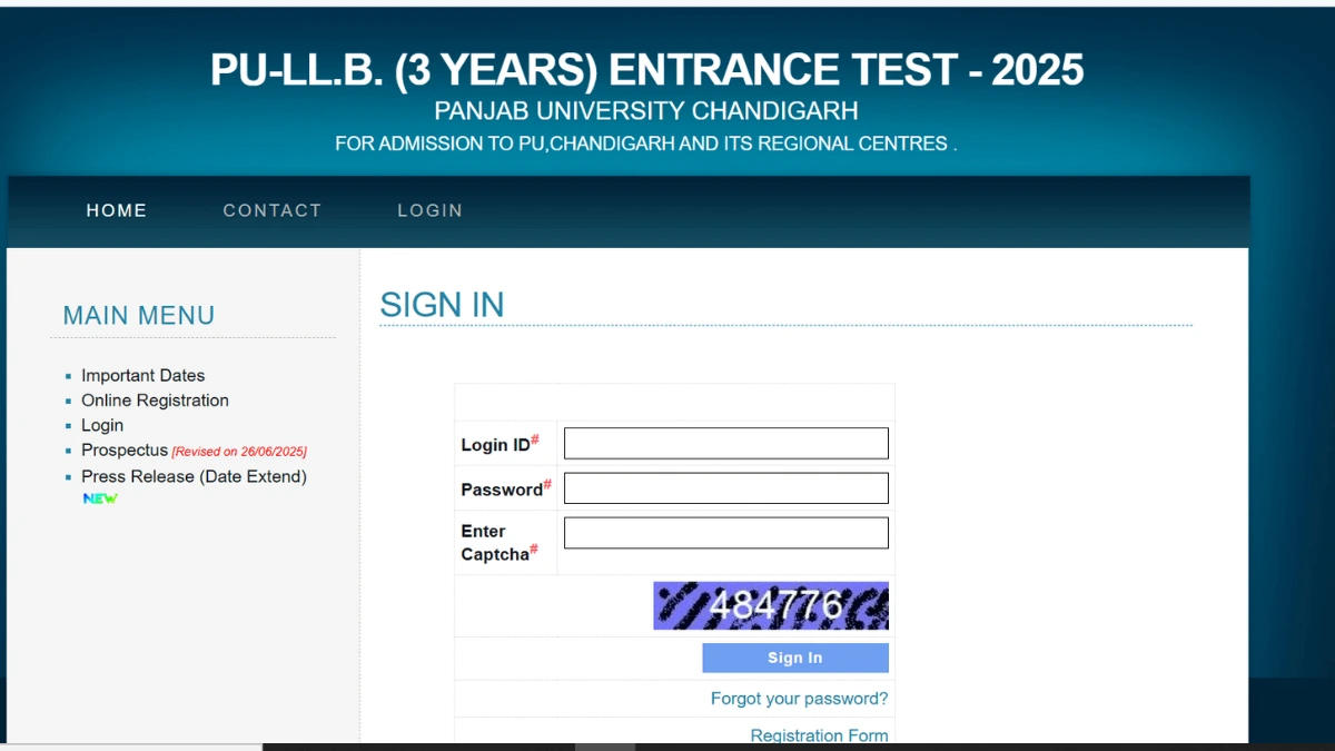 PU LLB Result 2025
