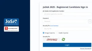 JoSAA Counselling 2025 Round 6 Seat Allotment Result