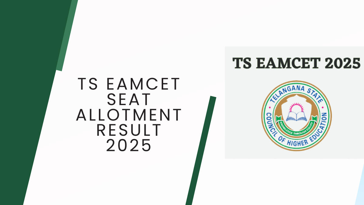 TS EAMCET Seat Allotment Result 2025