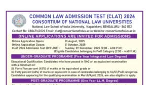 CLAT Information Brochure 2025 PDF Download