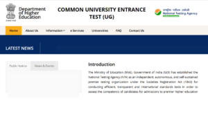 CUET Application Form 2026
