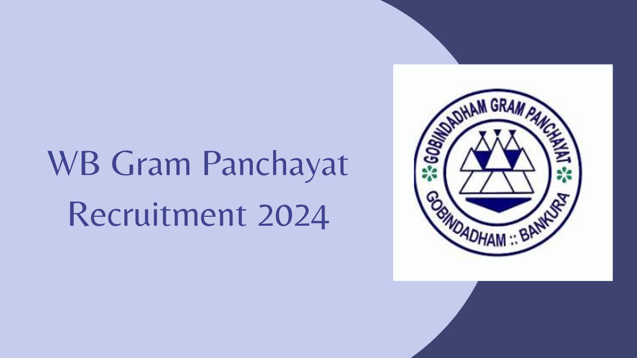 WB Gram Panchayat Recruitment 2024