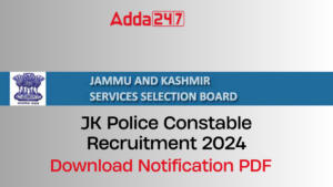 JK Police Constable Recruitment 2024