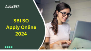 SBI SO Apply Online 2024