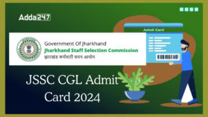 JSSC CGL Admit Card 2024