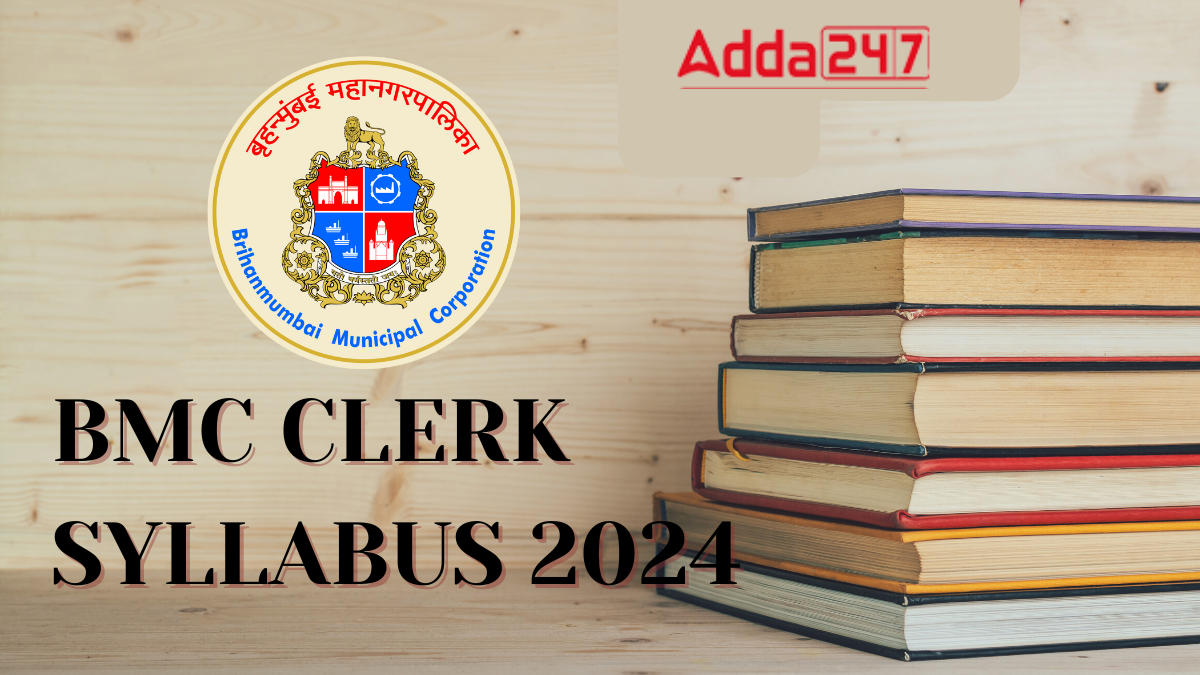 BMC Clerk Syllabus 2024