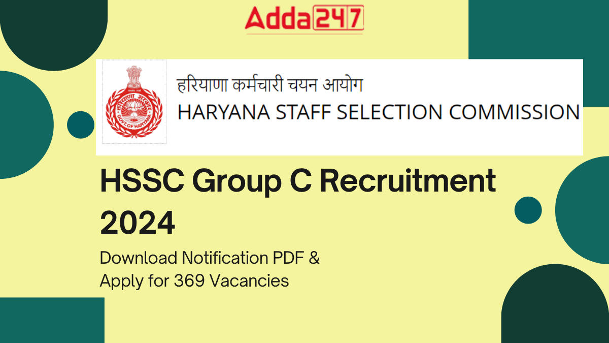 HSSC Group C Recruitment 2024