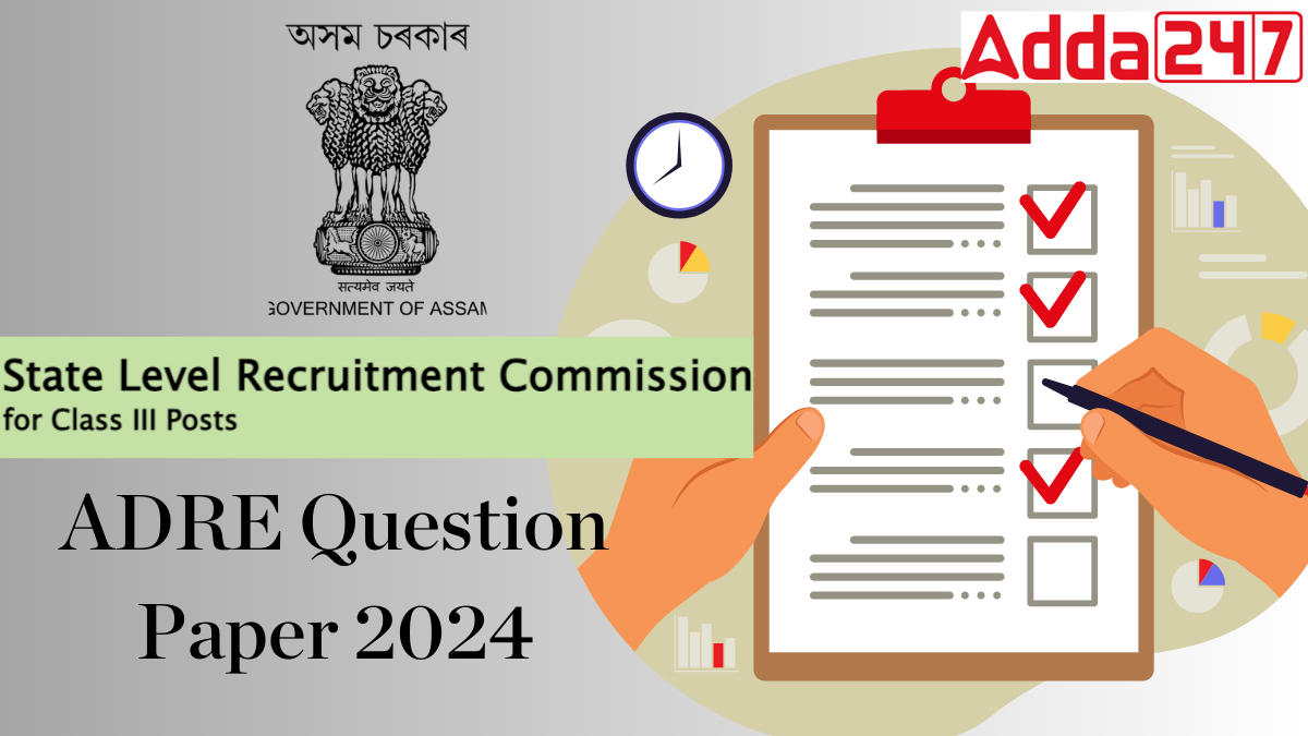 ADRE Question Paper 2024