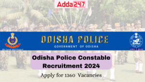 Odisha Police Constable Recruitment 2024, 1360 Vacancies Released