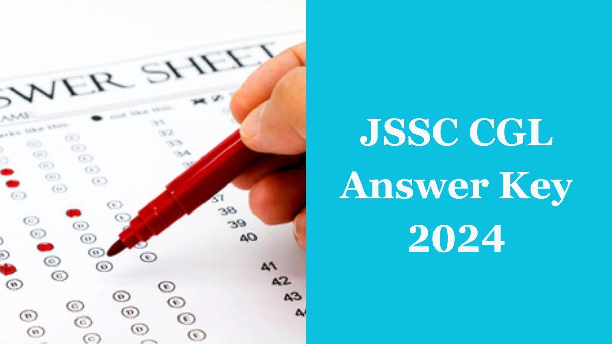 JSSC CGL Answer Key 2024