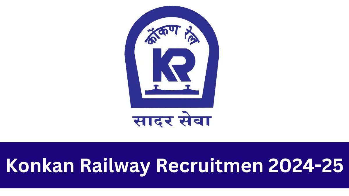 Konkan Railway Recruitmen 2024-25