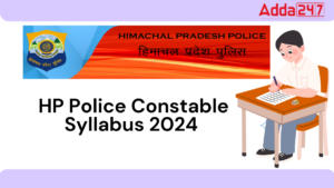 HP Police Constable Syllabus 2024 