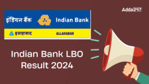 Indian Bank LBO Result 2024