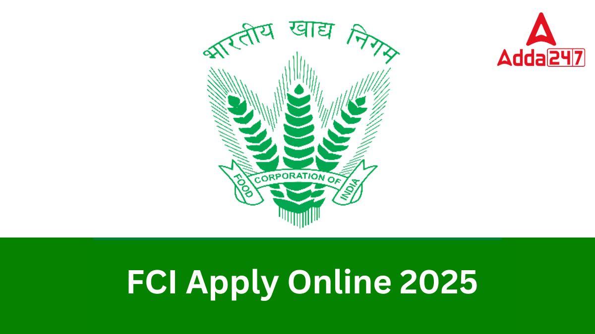 FCI Apply Online