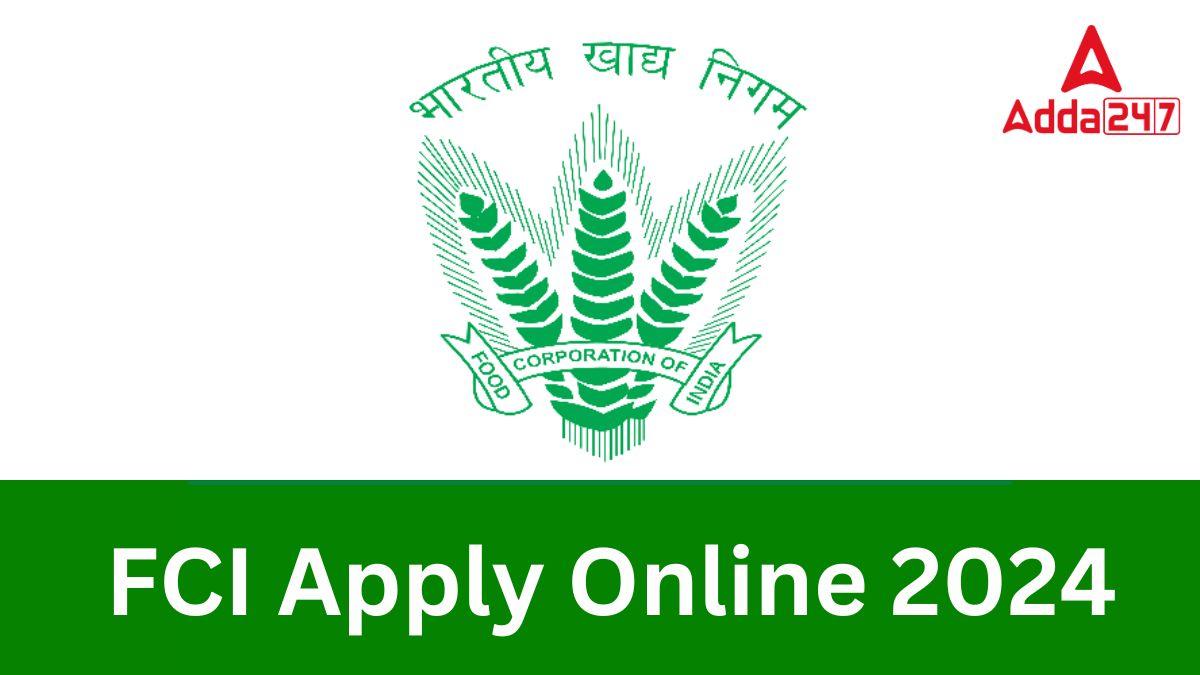 FCI Apply Online