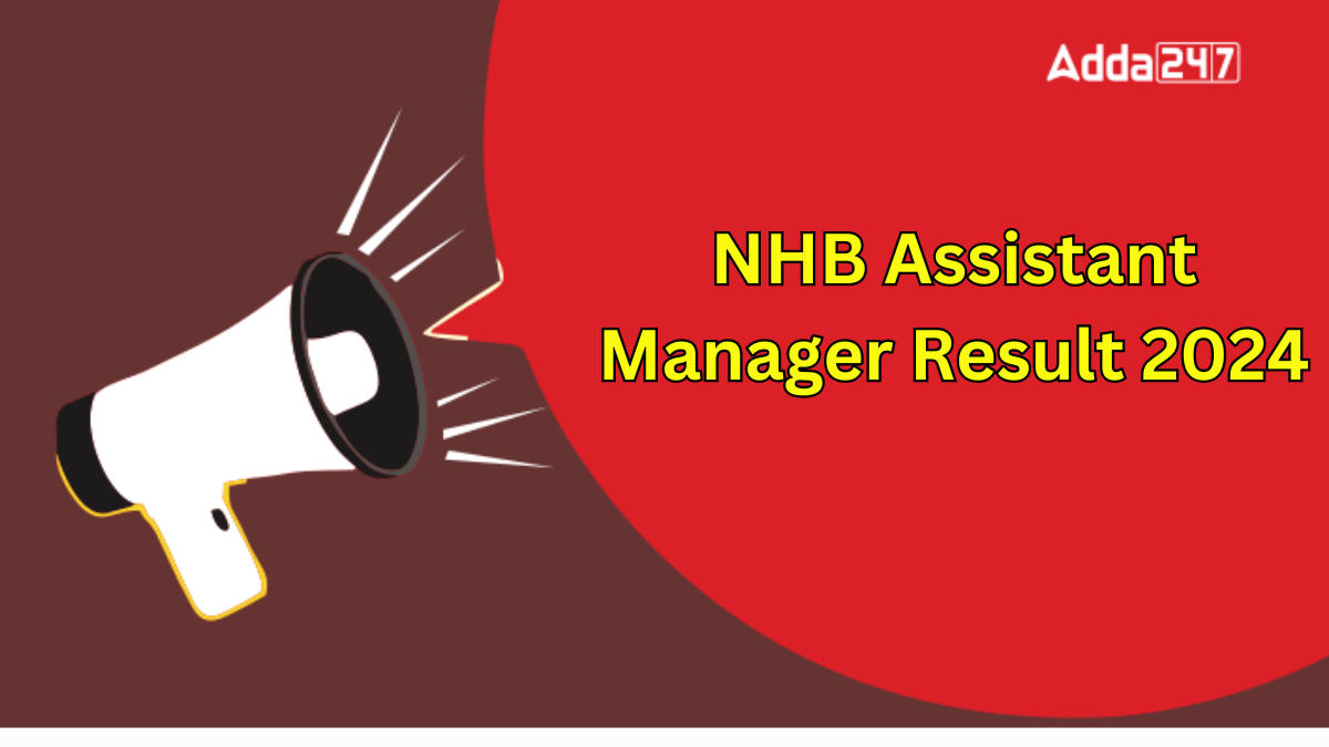 NHB Assistant Manager Result 2024