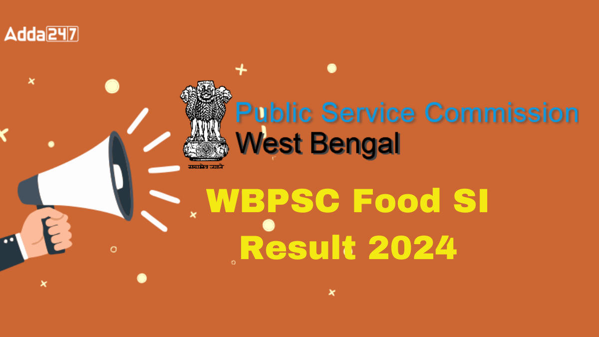 WBPSC Food SI Result 2024