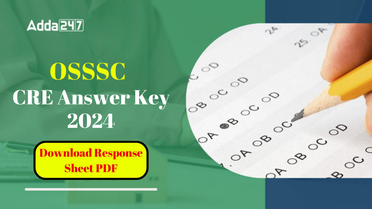 OSSSC Answer Key 2024