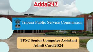 TPSC Senior Computer Assistant Admit Card 2024