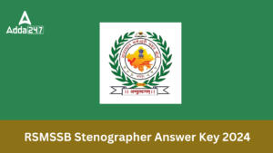 RSMSSB Stenographer Answer Key 2024