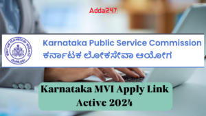 KPSC MVI Recruitment 2024