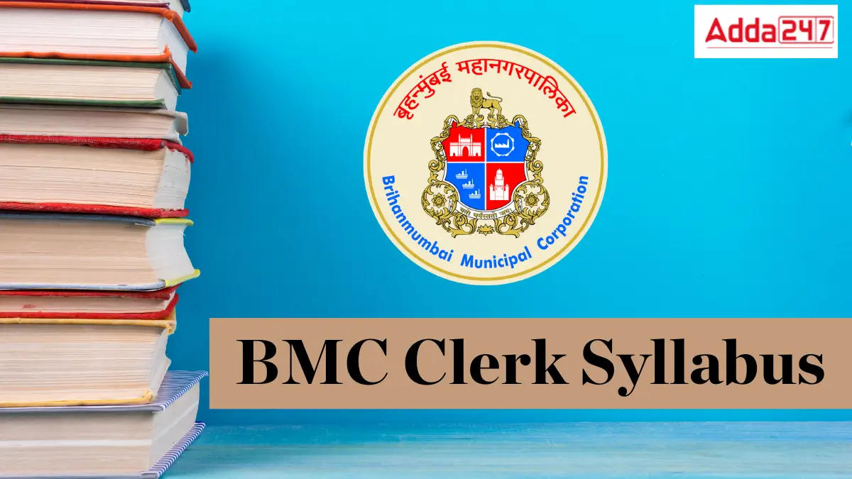 BMC Clerk Syllabus 2025