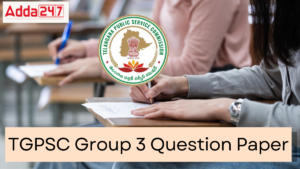 TSPSC Group 3 Question Paper 2024 PDF