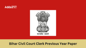 Bihar Civil Court Clerk Previous Year Paper