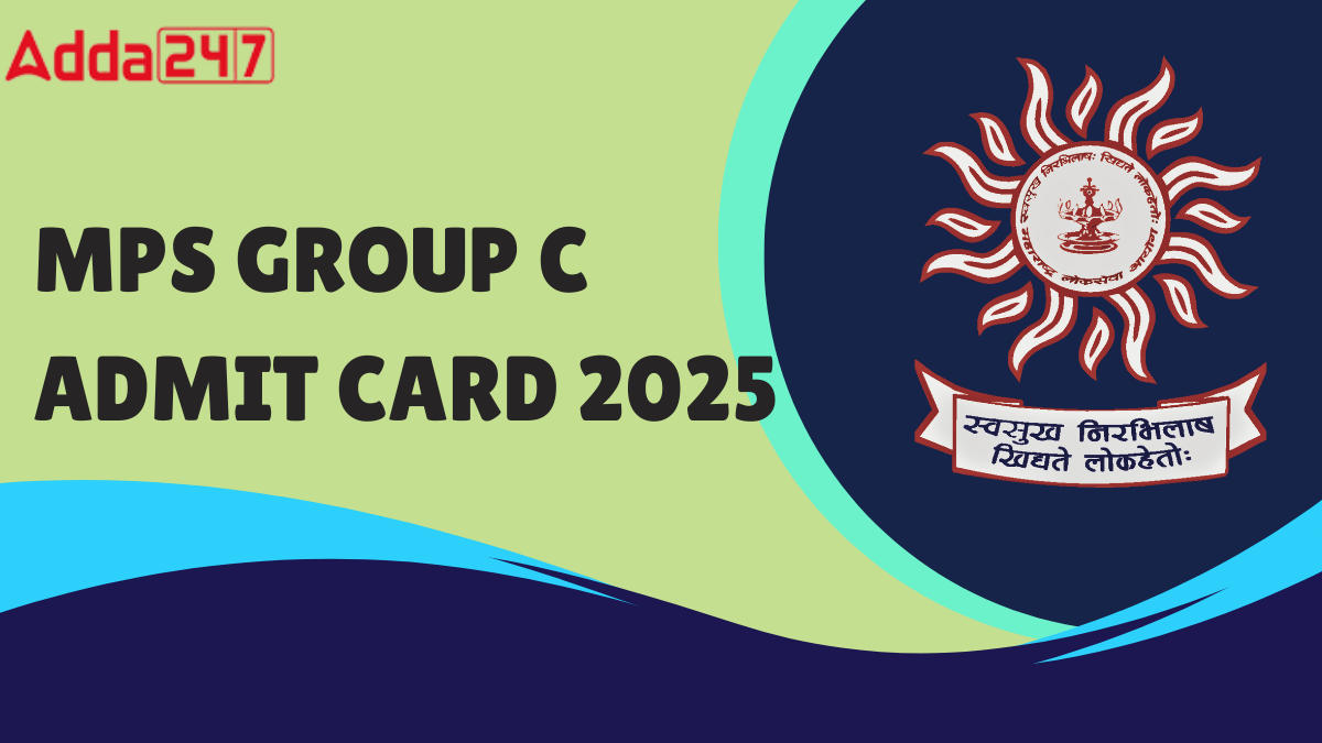 MPSC Group c Admit Card 2025