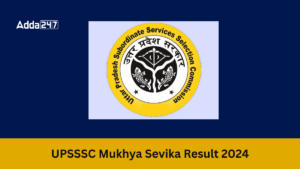 UPSSSC Mukhya Sevika Result 2024