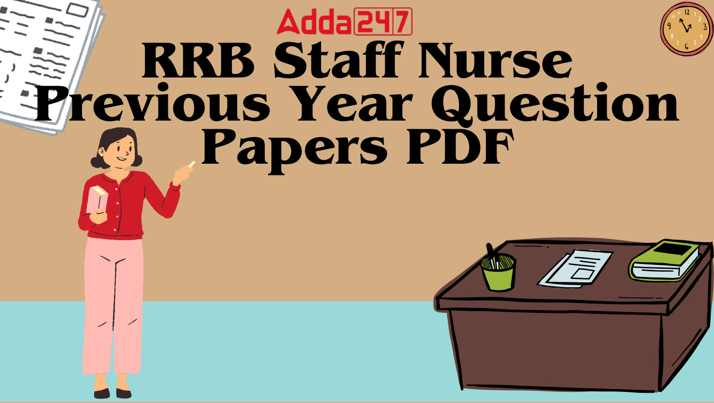 RRB Staff Nurse Previous Year Question Papers PDF