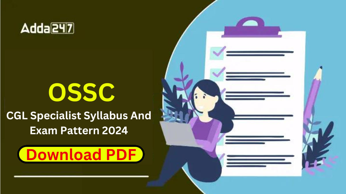 OSSC CGL Specialist Syllabus