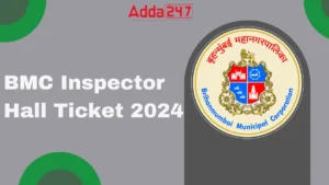 BMC Inspector Hall Ticket 2024