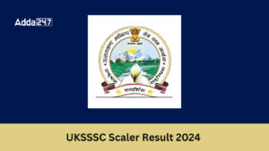 UKSSSC Scaler Result 2024