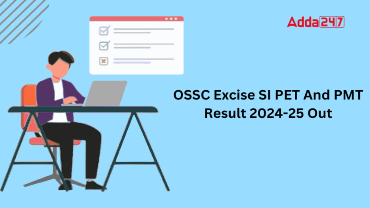 OSSC Excise SI Result 2025