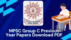 MPSC Group C Previous Year Papers