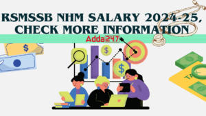 RSMSSB NHM Salary 2024-25, Check More Information