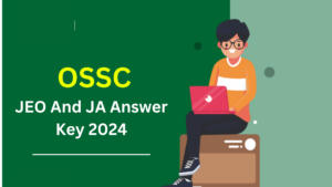 OSSC JEO And JA Answer Key 2024