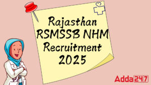 Rajasthan RSMSSB NHM Recruitment 2025