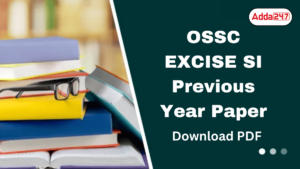 OSSC Excise SI Previous Year Paper